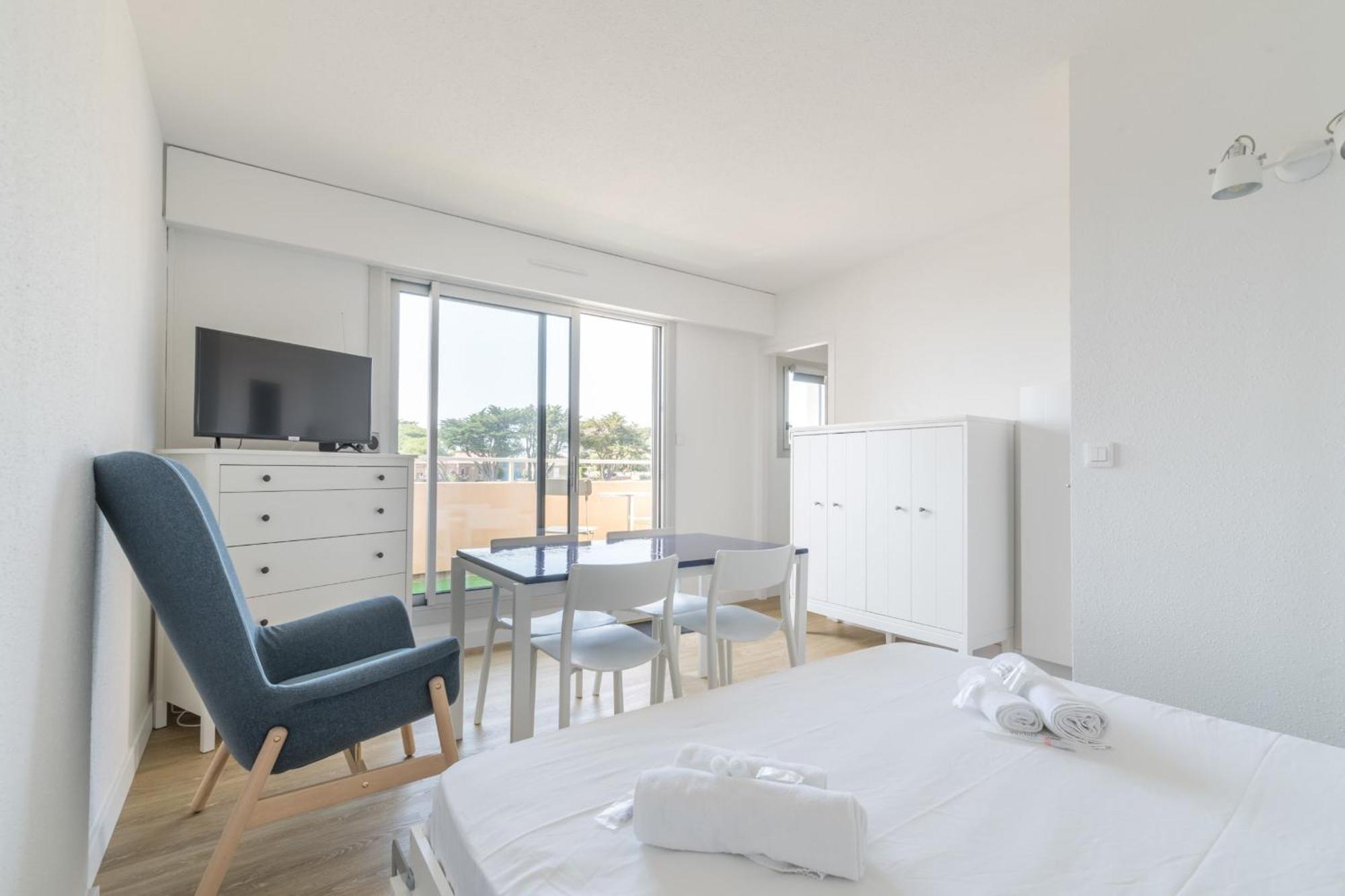 Studio Avec Vue Imprenable Sur La Mer Préfailles Exterior foto